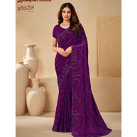 Laxmipati Cocktail K-060 Satin Silk Lavender Saree