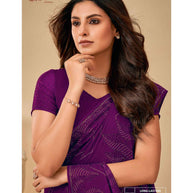 Laxmipati Cocktail K-060 Satin Silk Lavender Saree