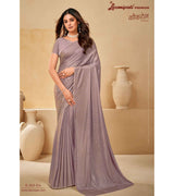 Laxmipati Cocktail K-063 Satin Silk Steel Grey Saree