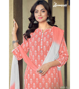 Laxmipati  Chanchal Spun Base  Flamingo Kurti , Pant & Dupatta