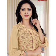 Laxmipati  Parvathi Vol.2 Spun Base Fabric Hubbard Squash Straight Cut Kurti With Pant