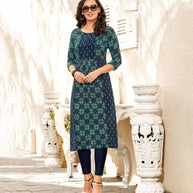 Laxmipati Polygenic Crepe with Georgette Touch Multicolor Kurti